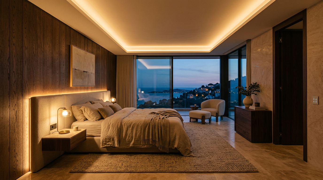 AI-powered lighting control